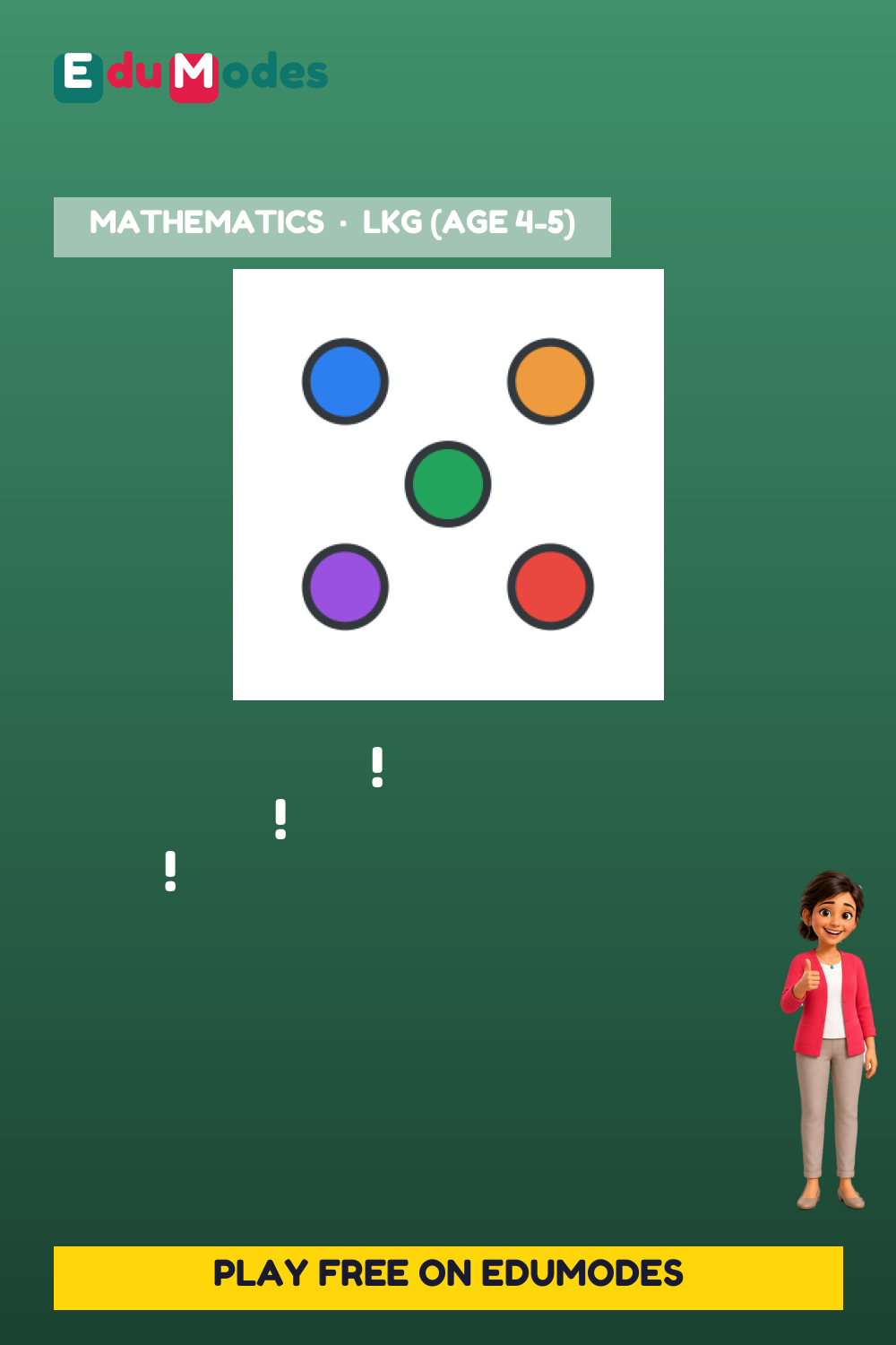 Trace the Number 5 Again (Malayalam) - Interactive Learning Game Preview