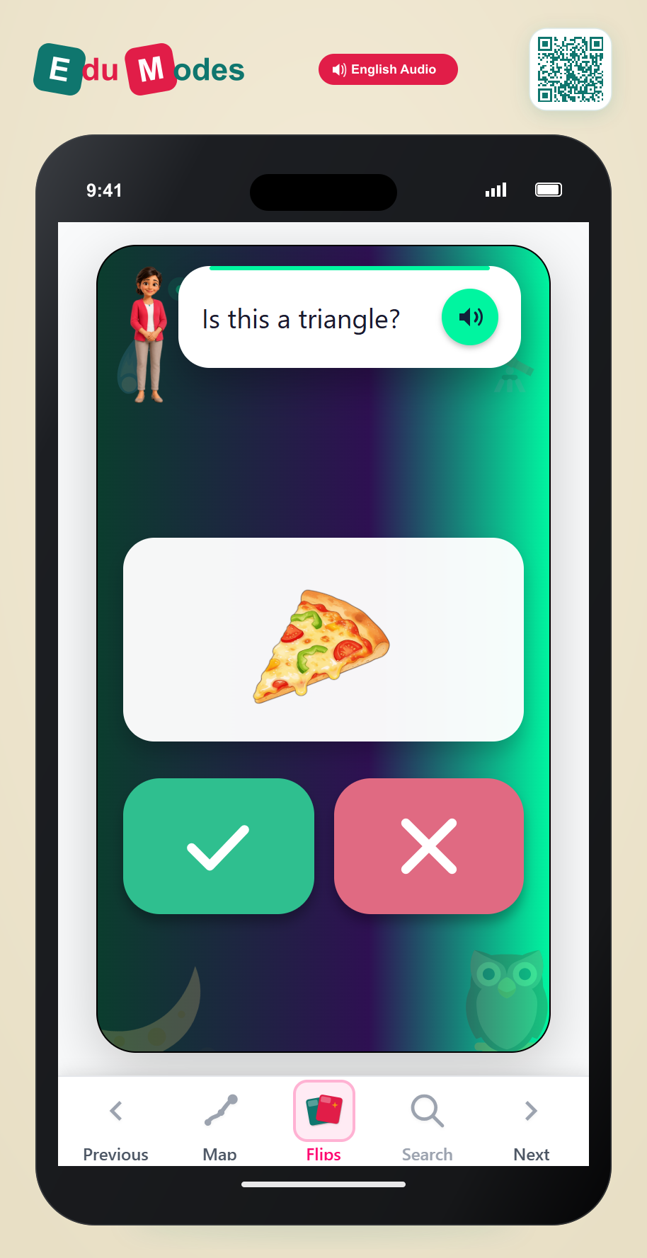 Real World Triangle - Interactive Learning Game Preview