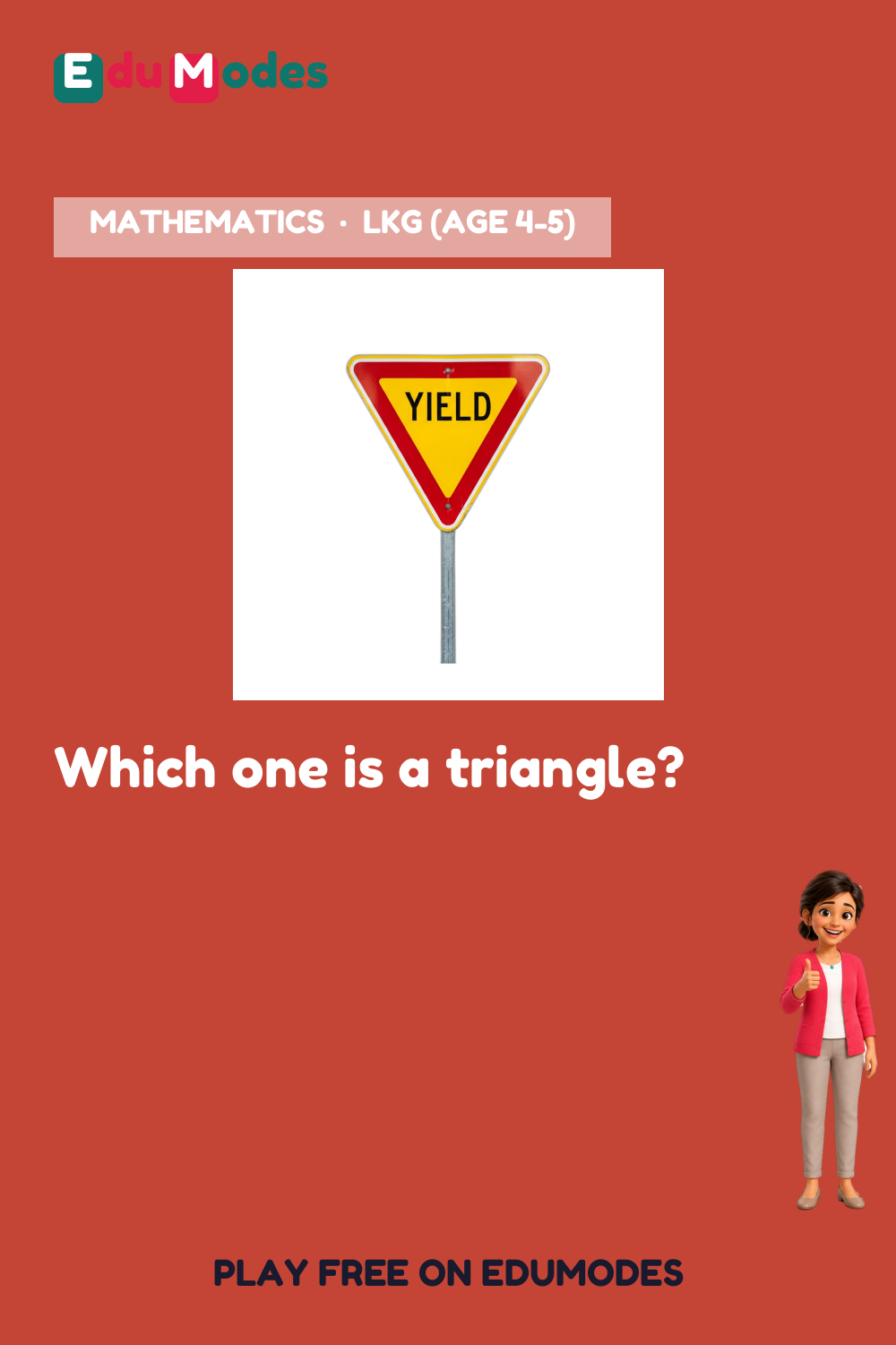 Which One? (Triangles) - Interactive Learning Game Preview
