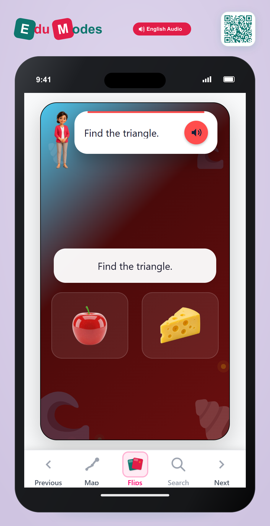 Find the Triangle - Interactive Learning Game Preview