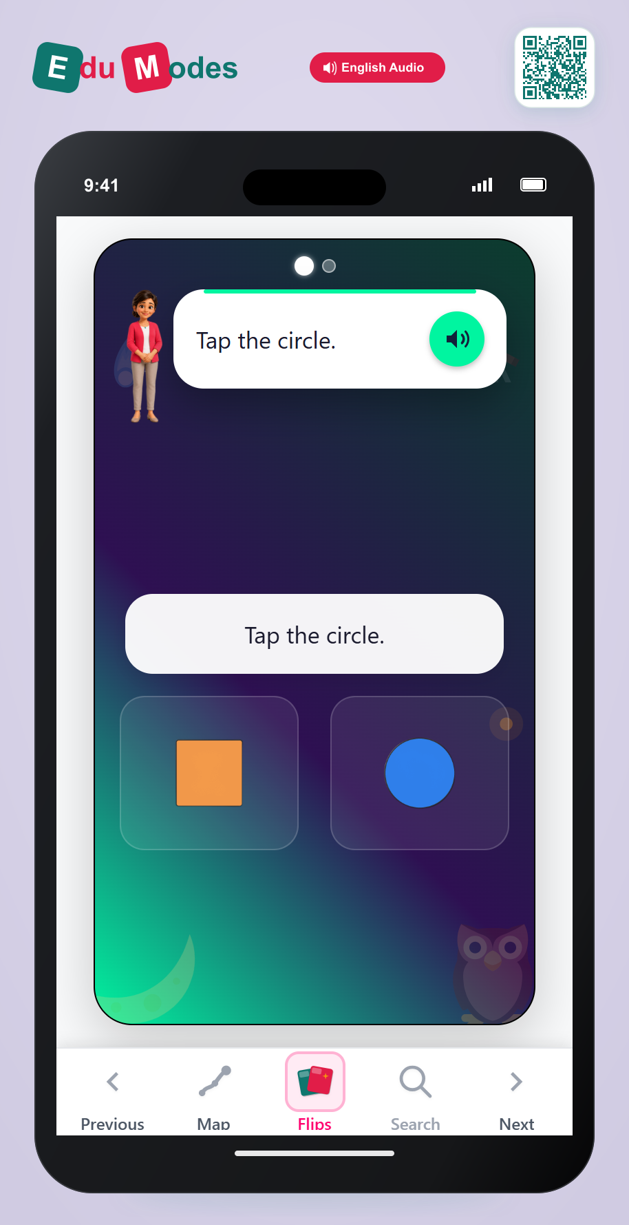 Find the Circle - Interactive Learning Game Preview