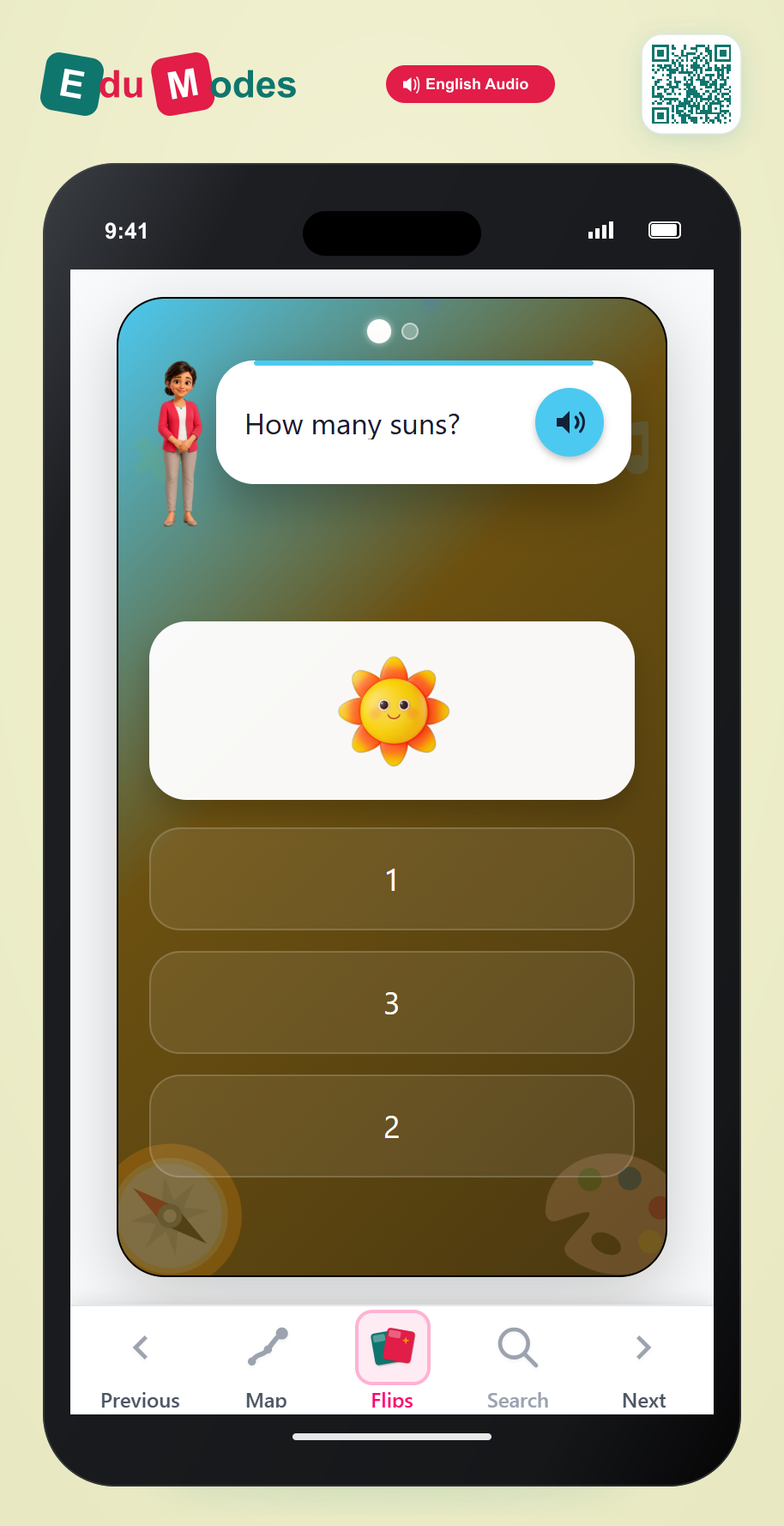 Meet Numbers 1 and 2 - Interactive Learning Game Preview