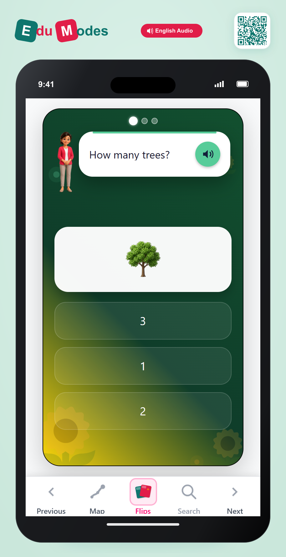 Counting up to 3 Review - Interactive Learning Game Preview