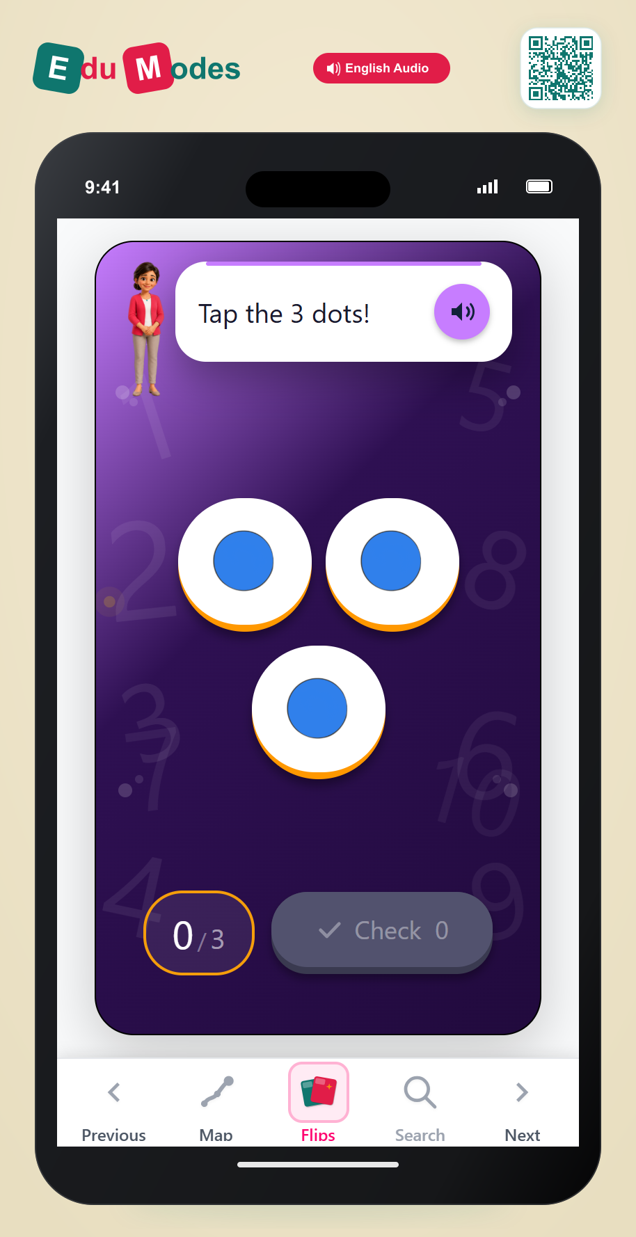 Tap the Dots - Interactive Learning Game Preview
