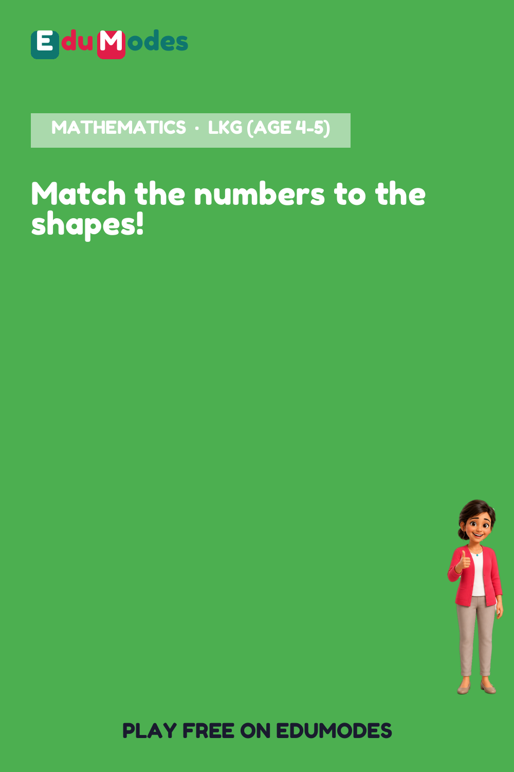 Match the Shapes: Counting Practice - Interactive Learning Game Preview