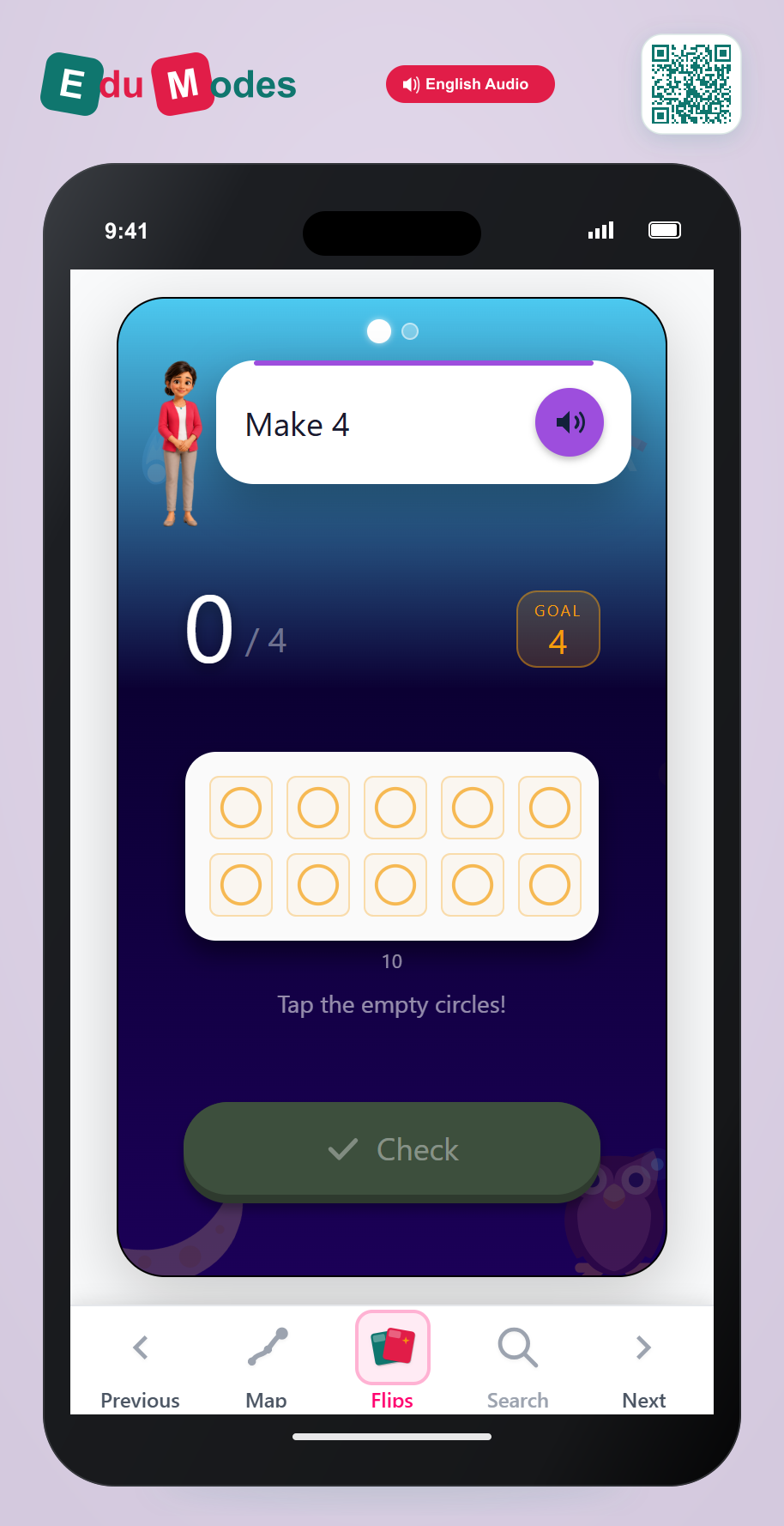 Make 4 and 5 - Interactive Learning Game Preview
