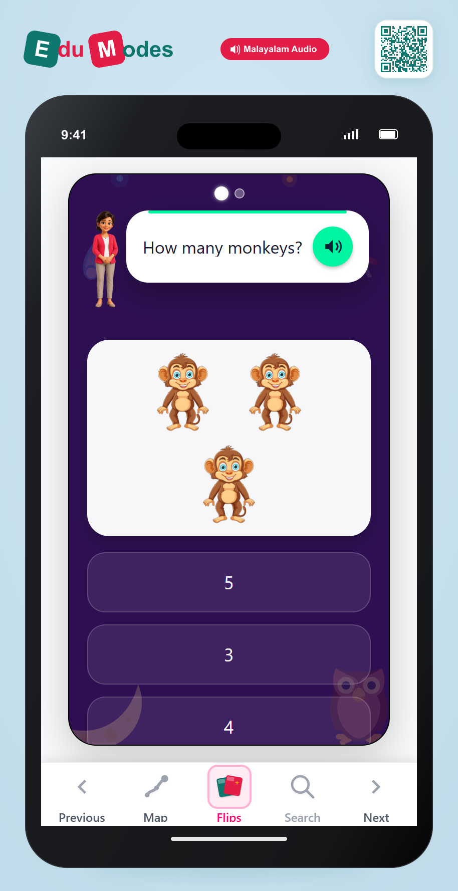 Count 1 to 5 - Interactive Learning Game Preview