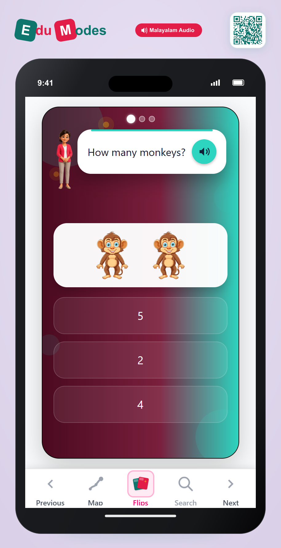 Review 1 to 5 Objects - Interactive Learning Game Preview