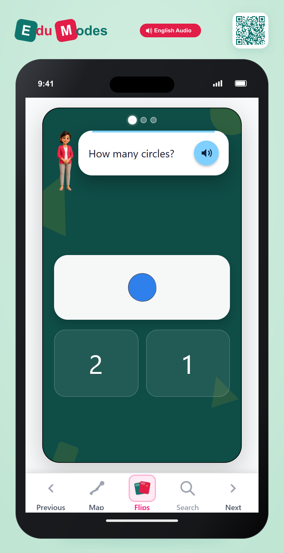 Count the Circles - Interactive Learning Game Preview