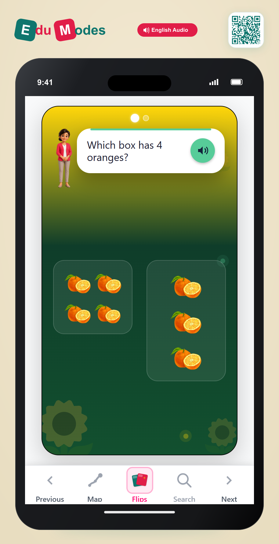 Identify 3 and 4 - Interactive Learning Game Preview