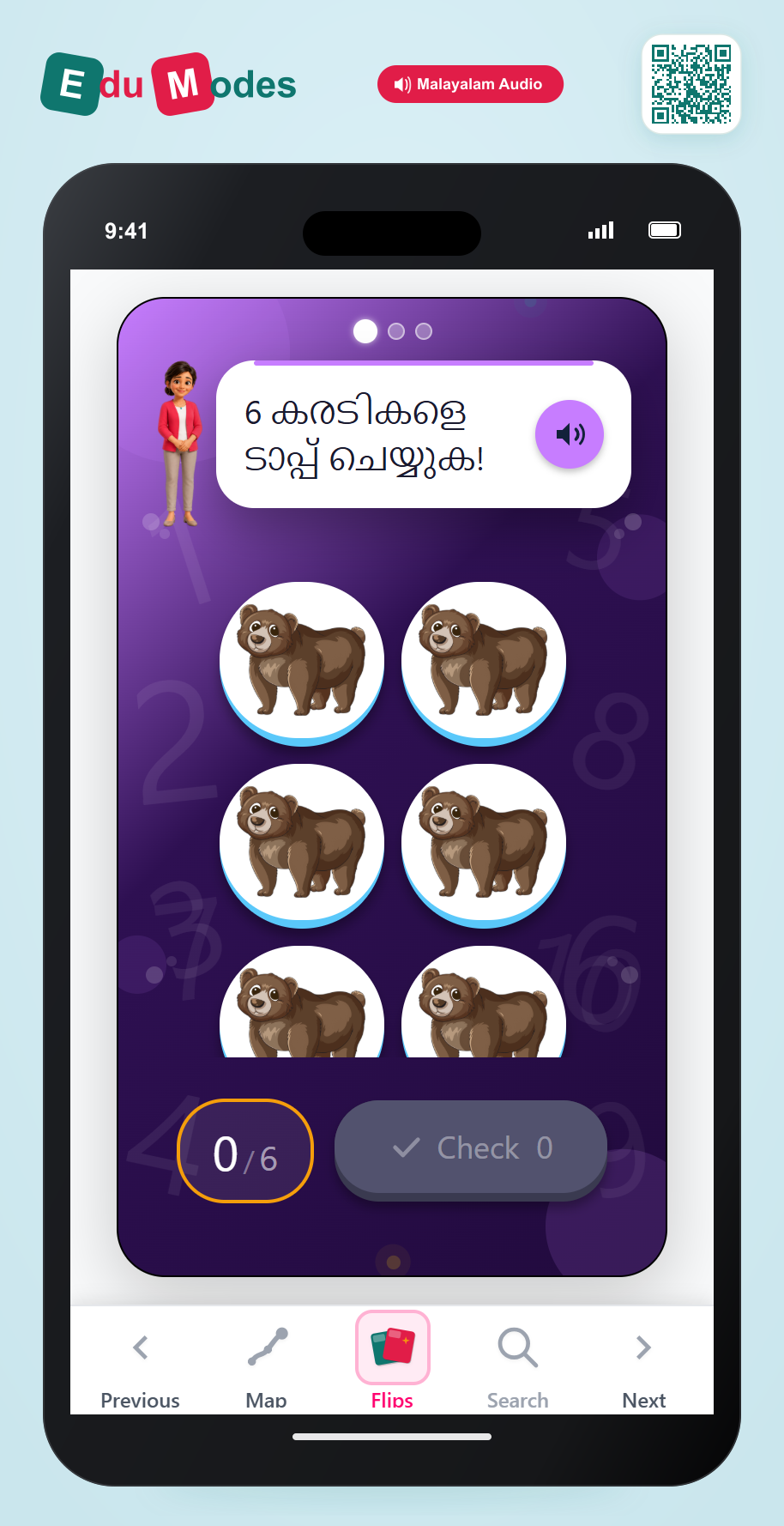 Count 6 to 8 - Interactive Learning Game Preview