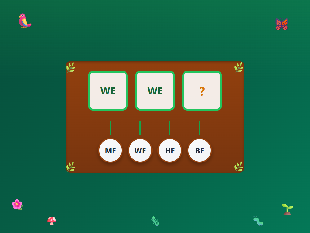 Jungle Word WE
