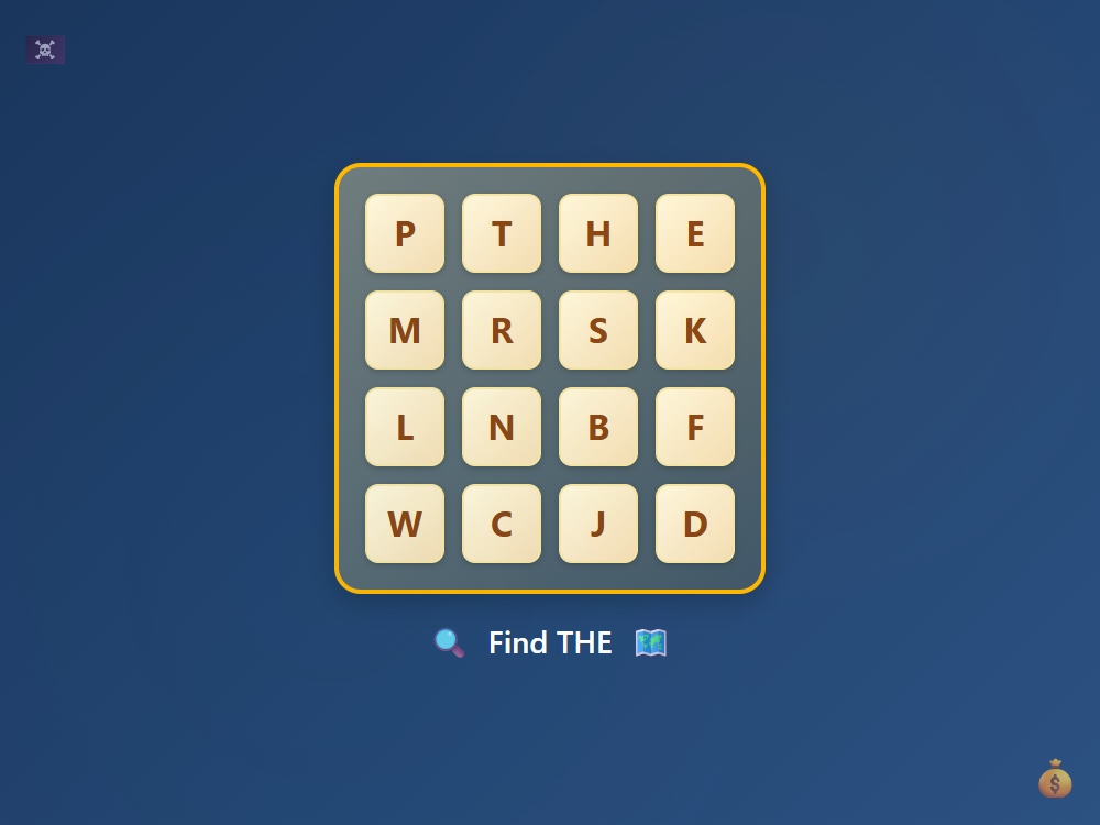 Treasure Word Hunt