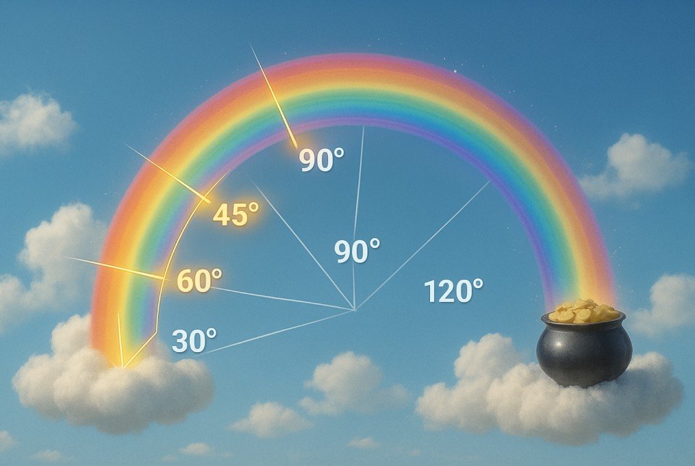 Rainbow Angle Path