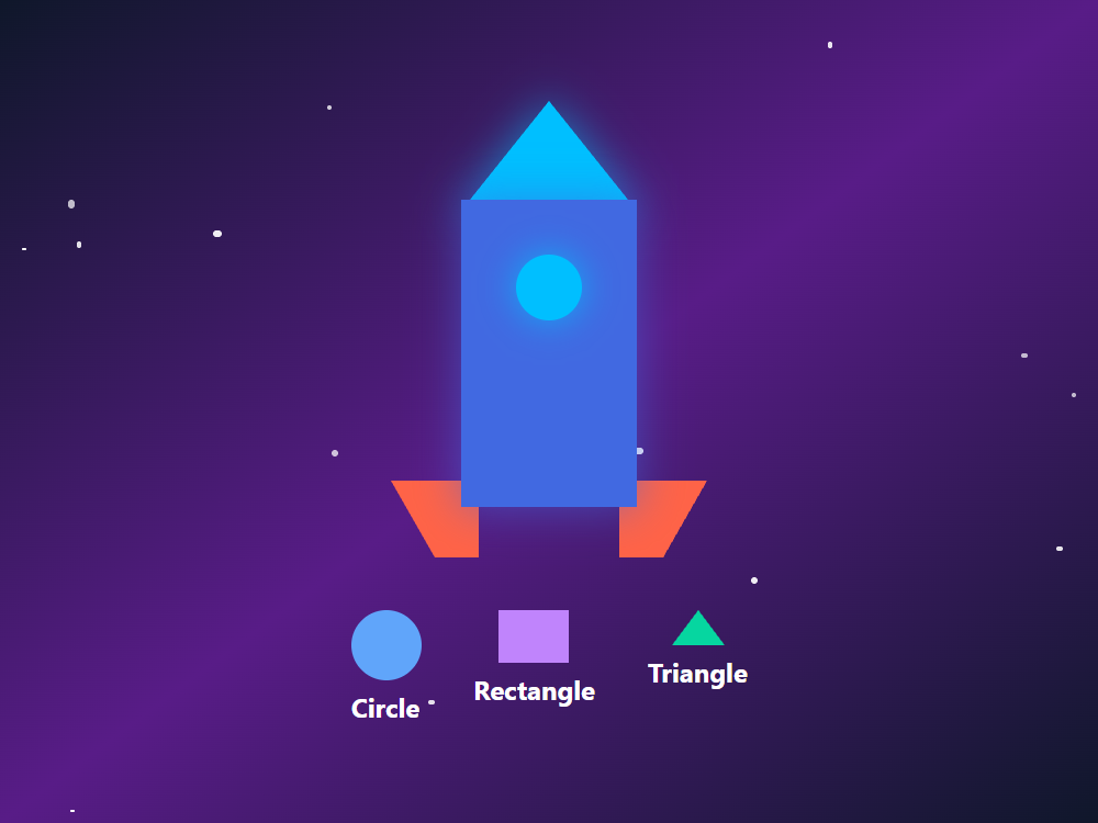 Space Shape Rocket