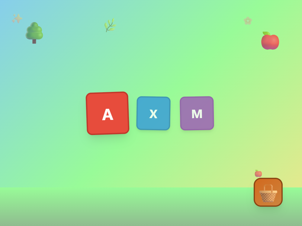 Apple Letter A