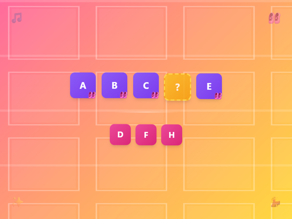 Dancing Letter D