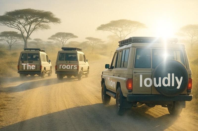 Safari Word Order
