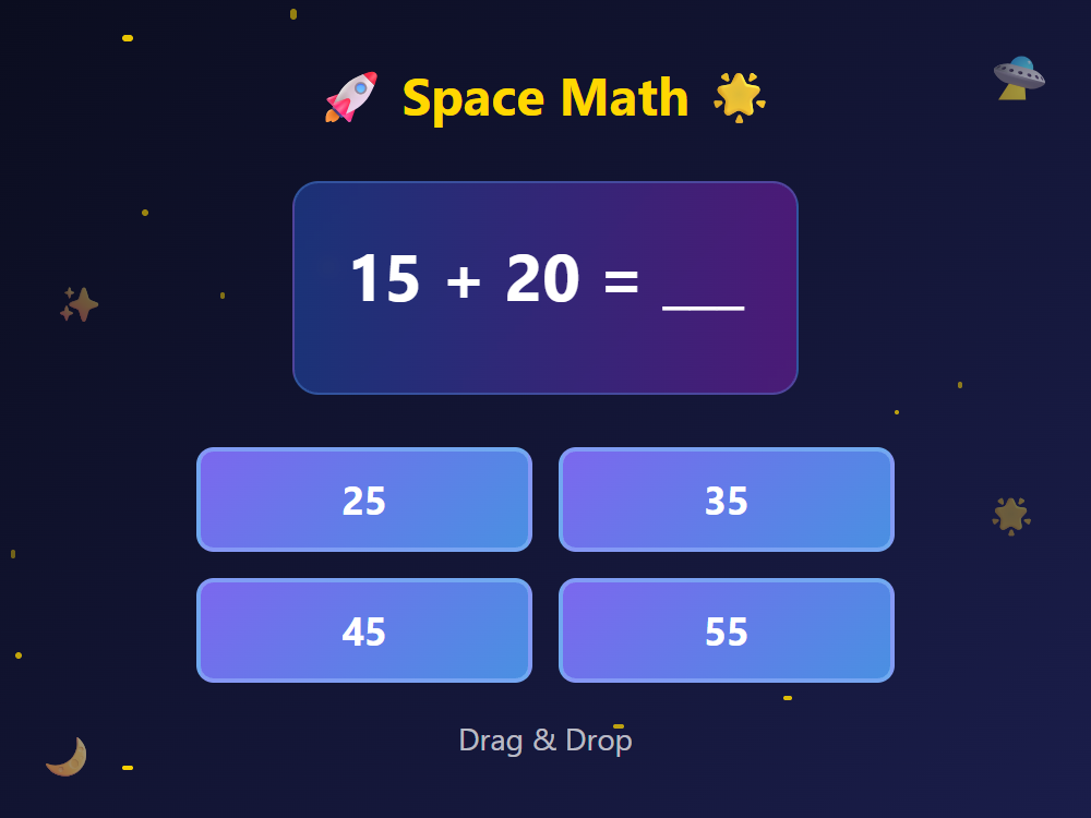 Space Station Count Up