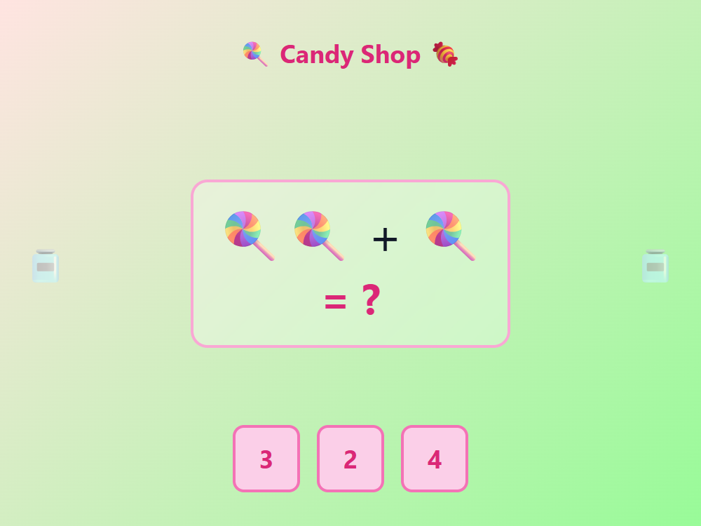 Candy Addition Shop