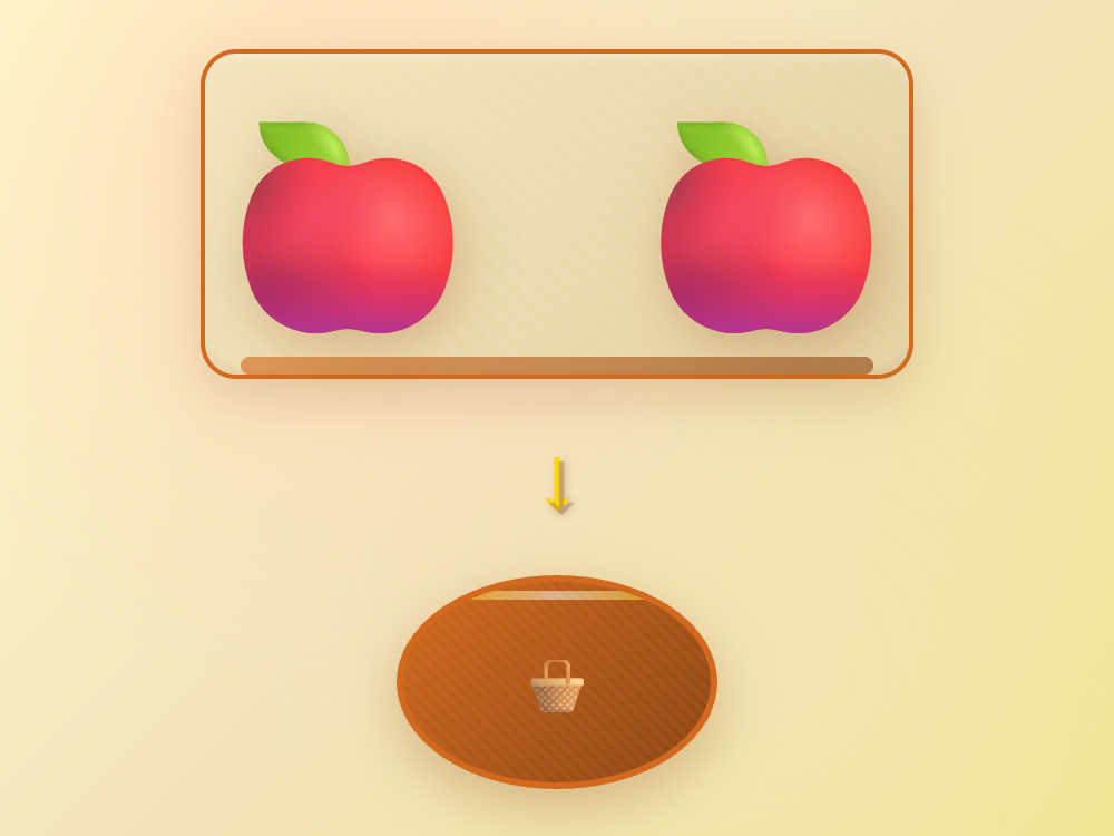 Kitchen Apples Two