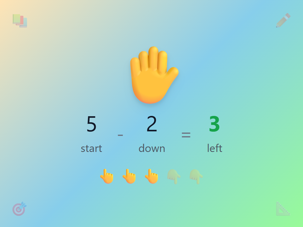 Finger Count Down