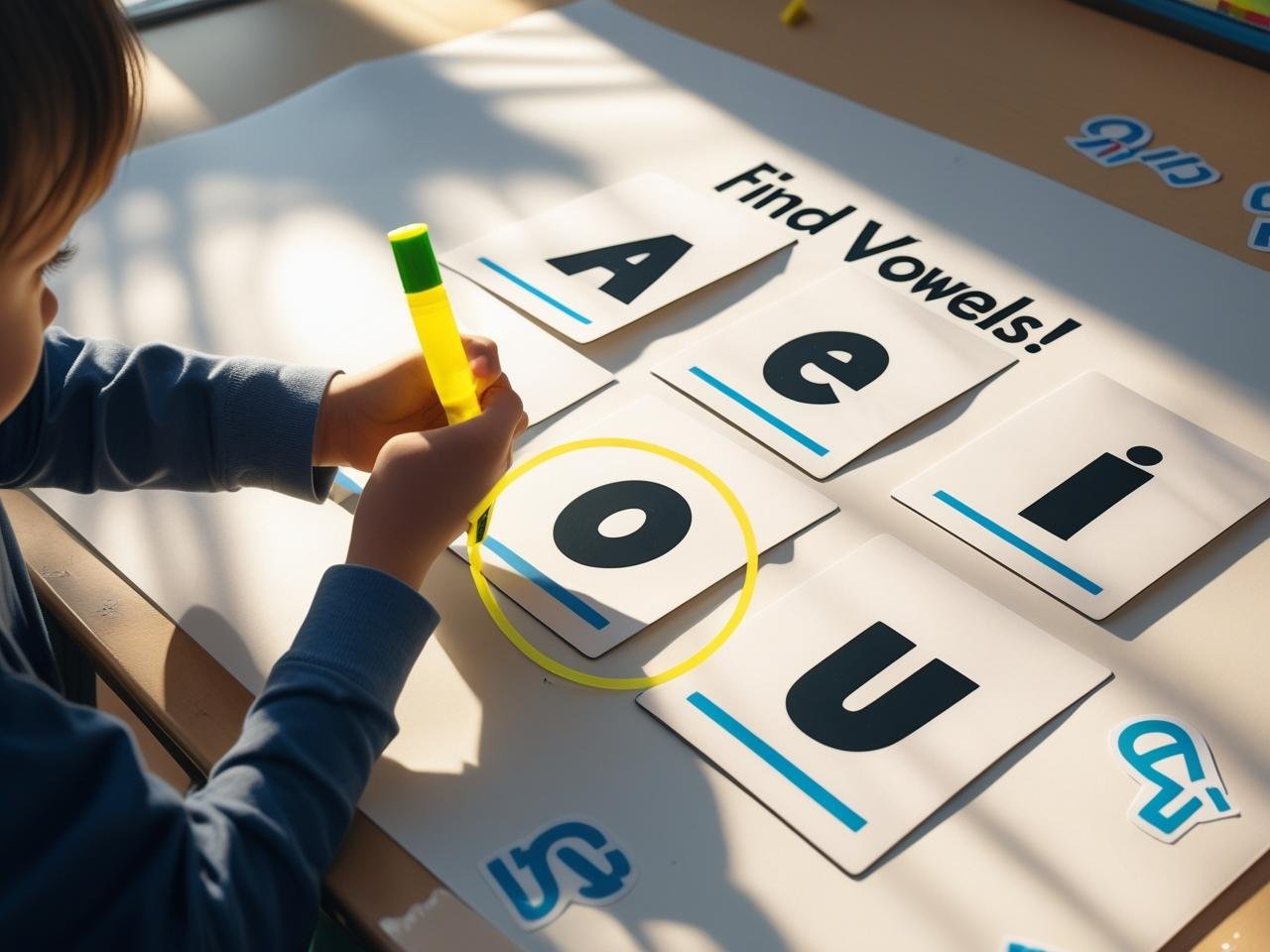 Find Lowercase Vowels Game