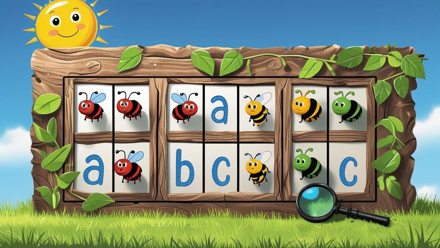 Lowercase Letters Sudoku a-c (3 Blanks)