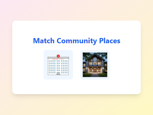 Match Community Service Signs