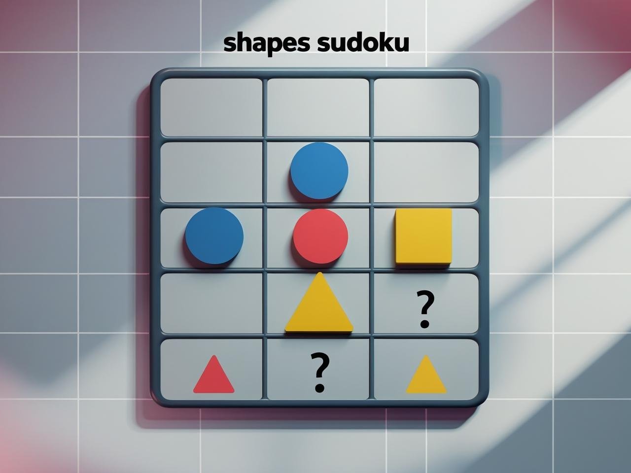 Basic Shapes Sudoku (3x3)