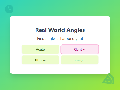 Real World Angle Quiz