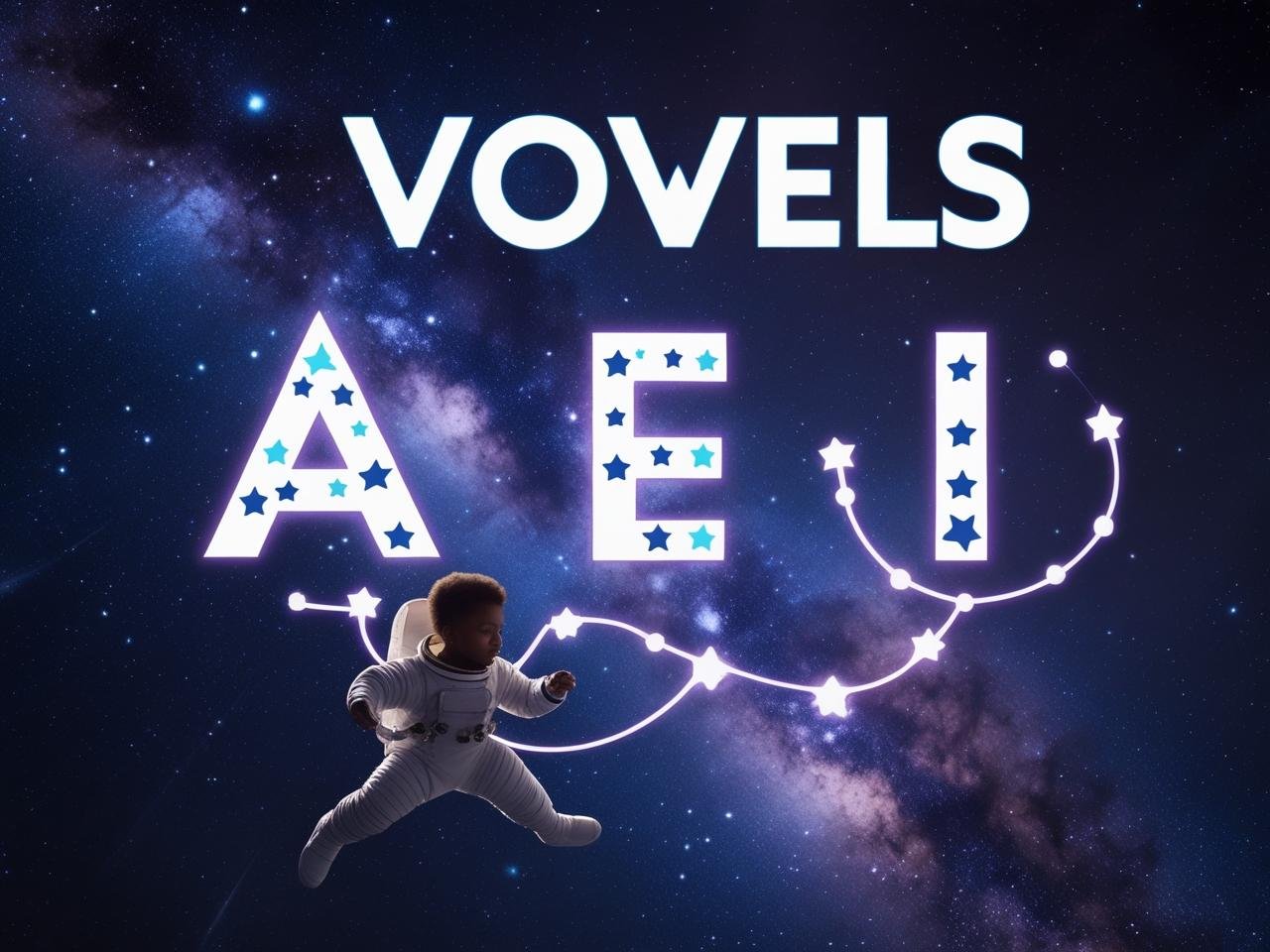 Cosmic Vowel Constellation Quest