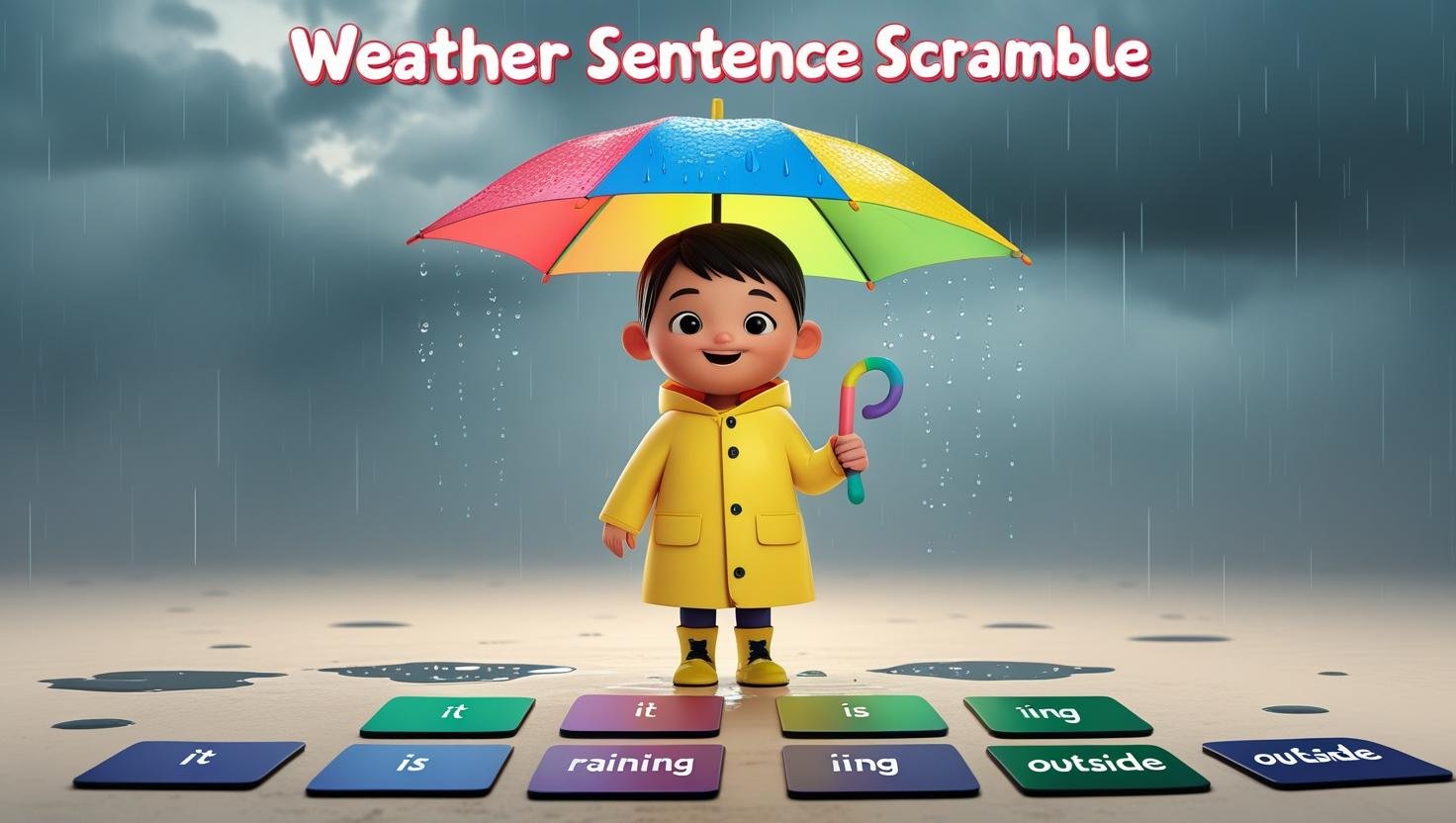 Weather Sentence Scramble