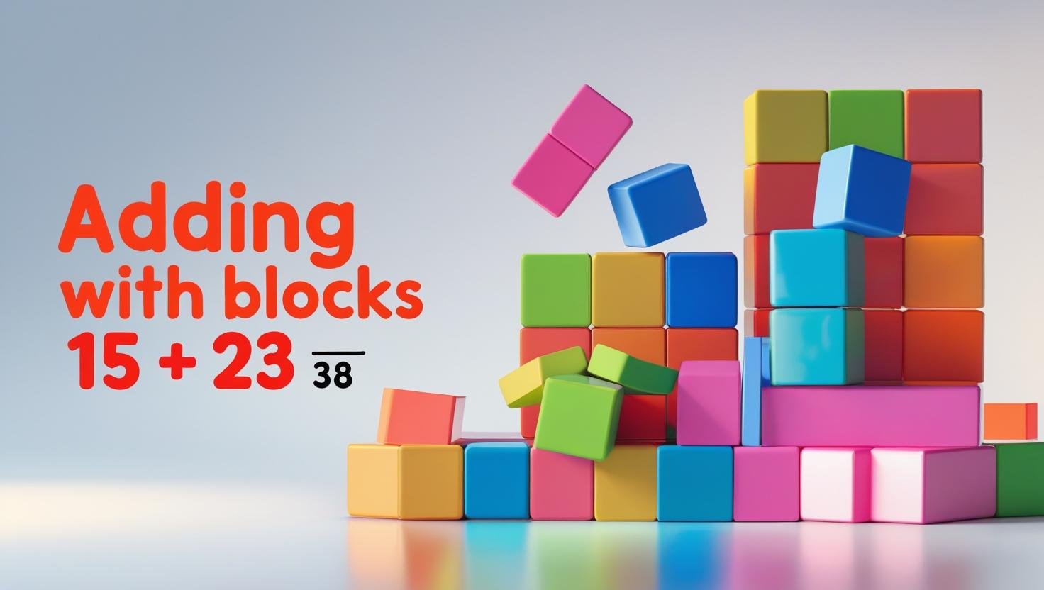 Adding Tens and Ones with Blocks