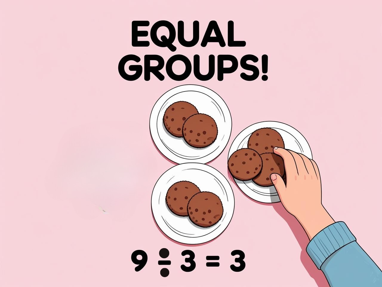Divide Objects into Equal Groups
