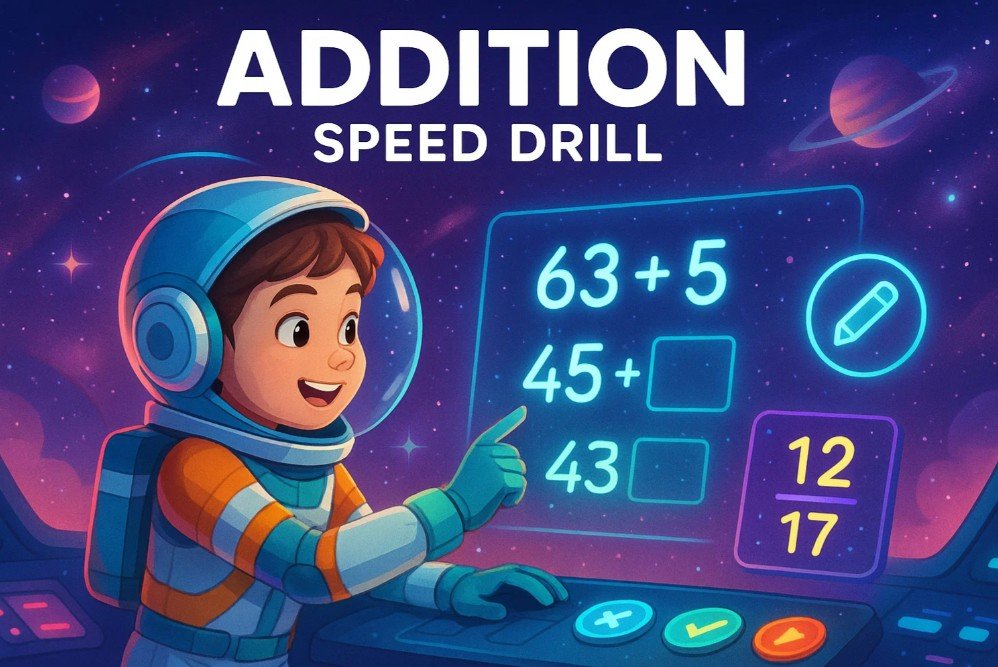 Addition Speed Drill 2