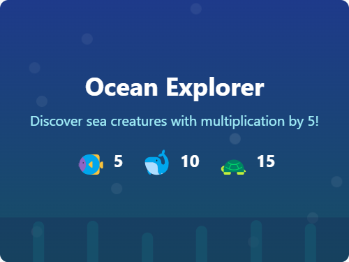 Ocean Explorer Multiplication