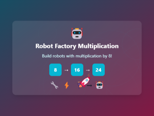 Robot Factory Multiplication