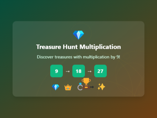 Treasure Hunt Multiplication