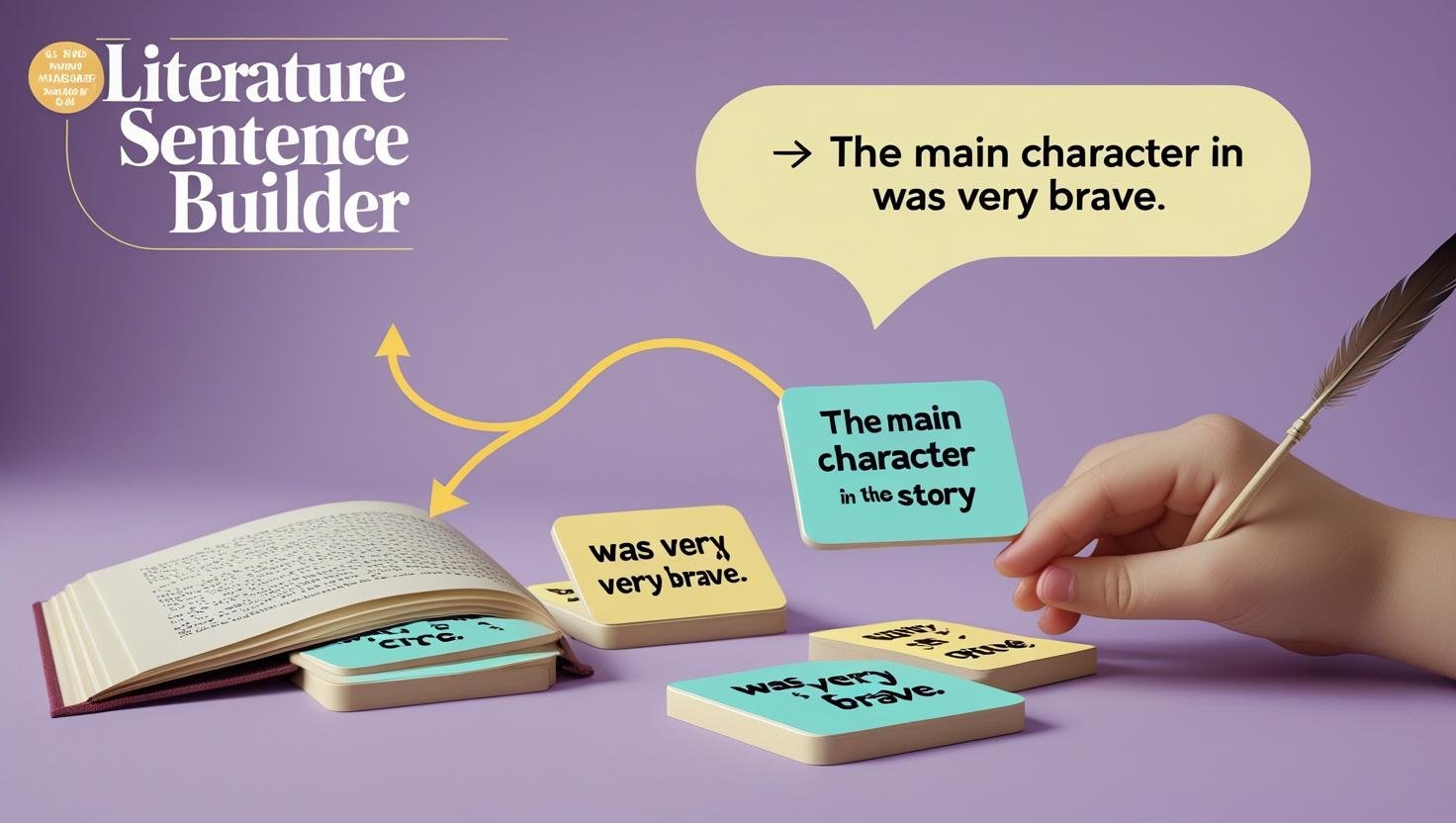 Literature Sentence Builder