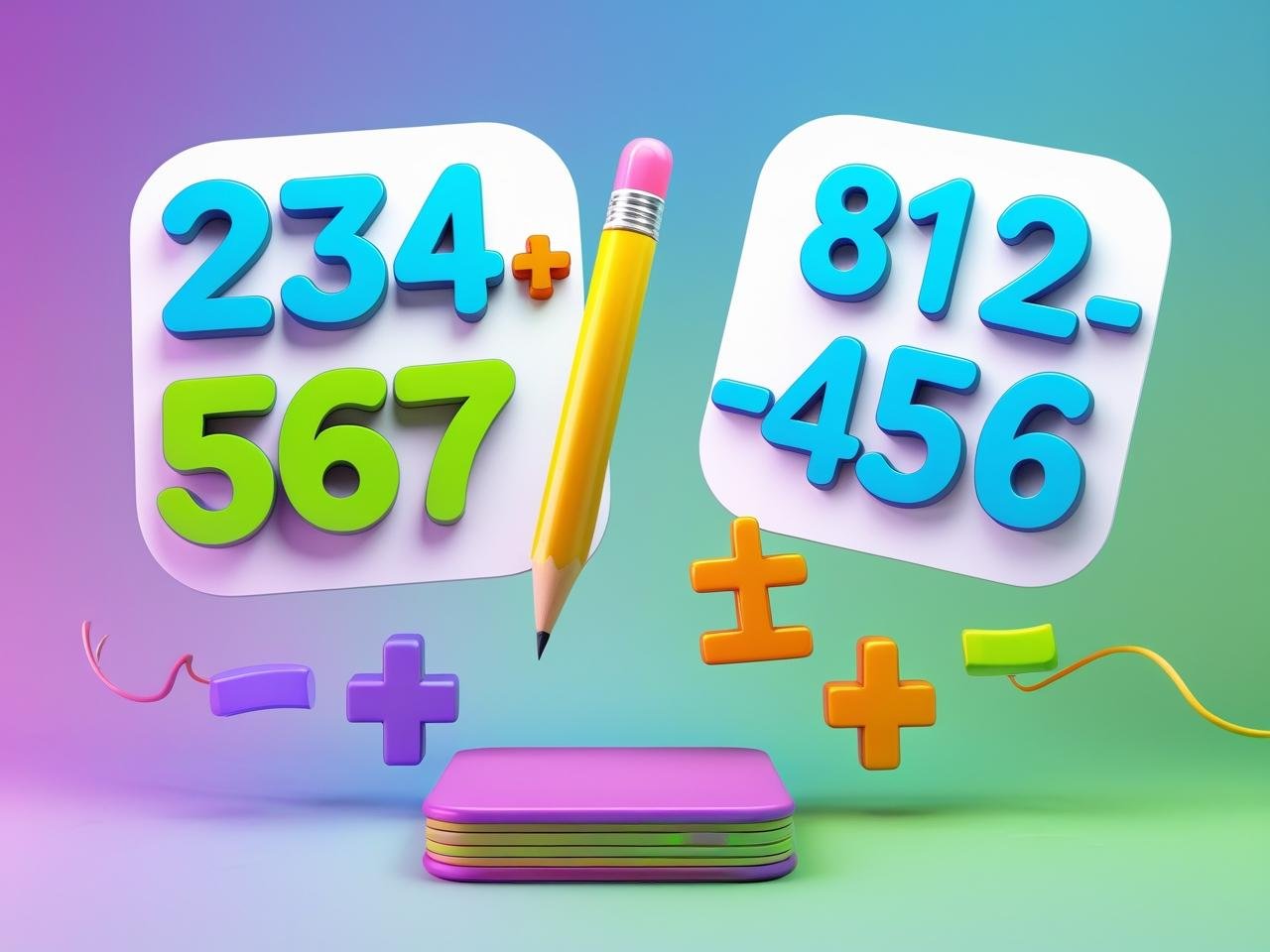 Mixed Addition & Subtraction Set 4