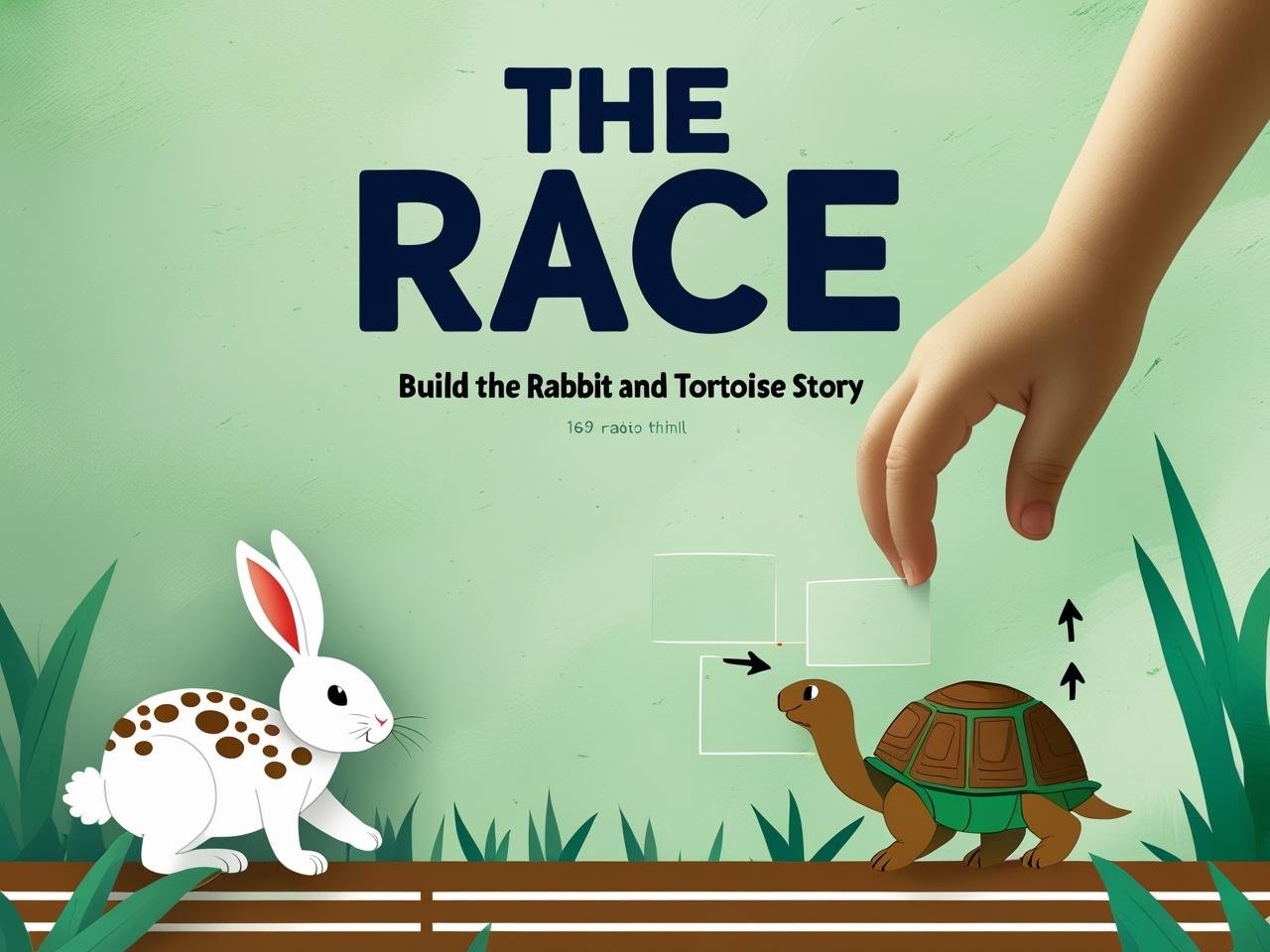 Build The Rabbit and Tortoise Story