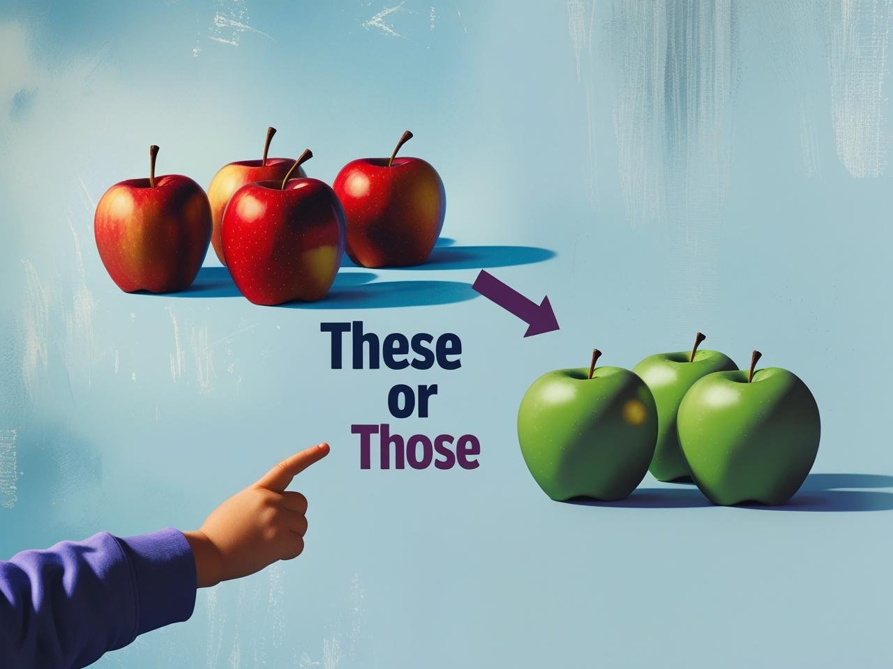 Choose These or Those: Plural