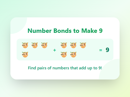 Find Number Pairs That Make Nine