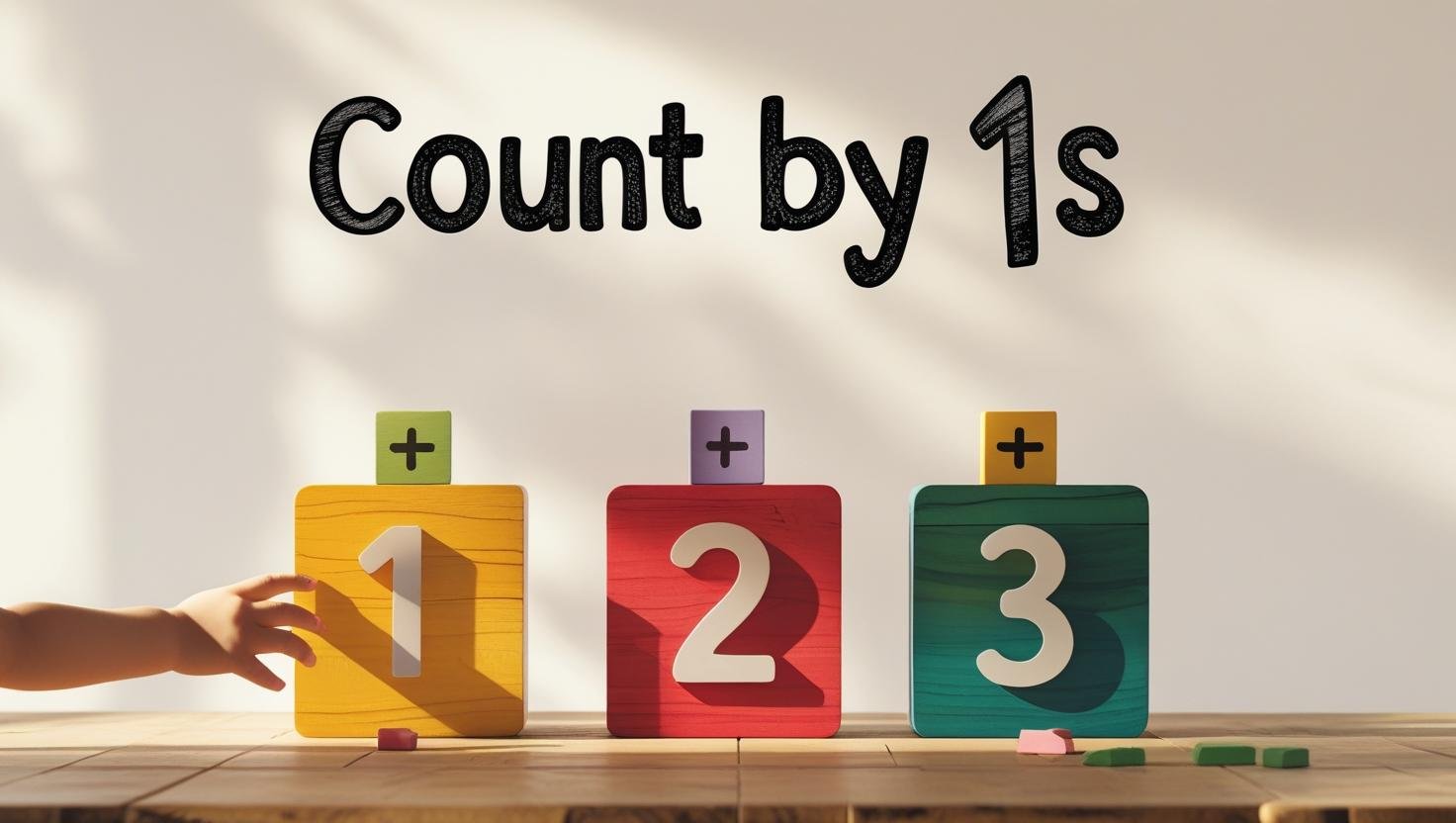 Count by 1s: 1 to 10