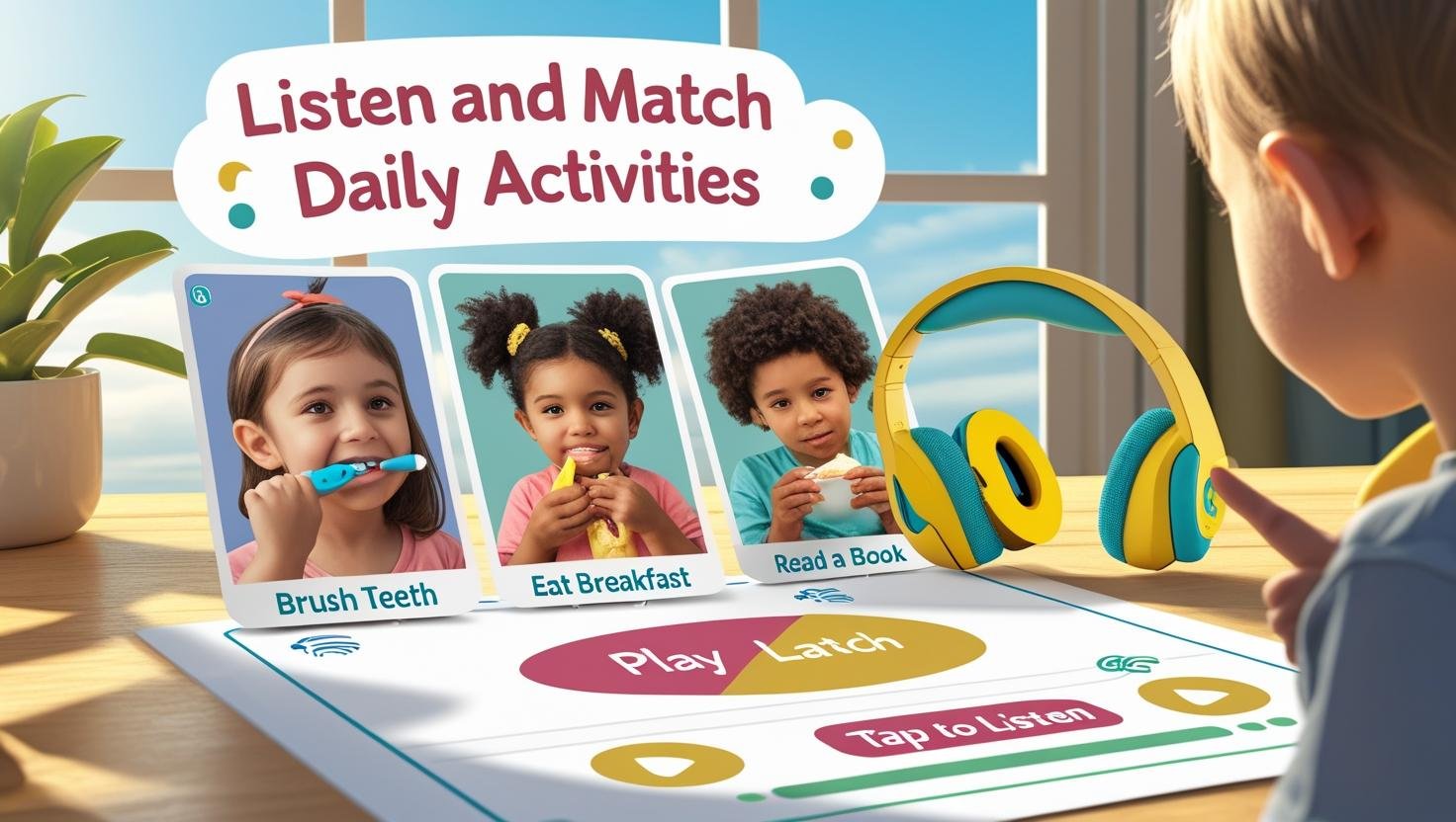 Listen and Match Daily Activities