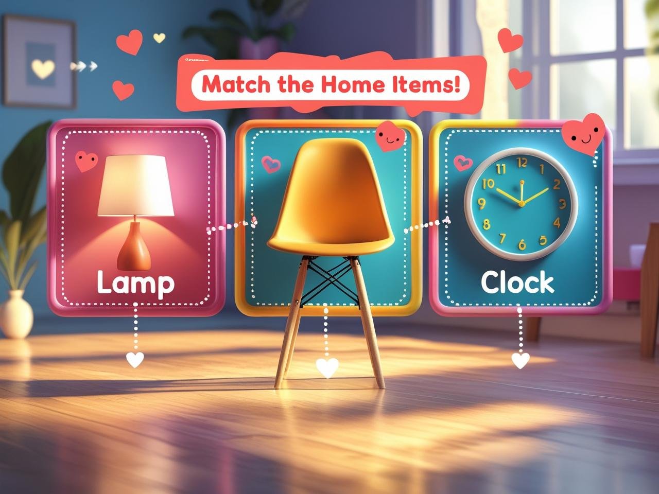 Match Household Items with Names