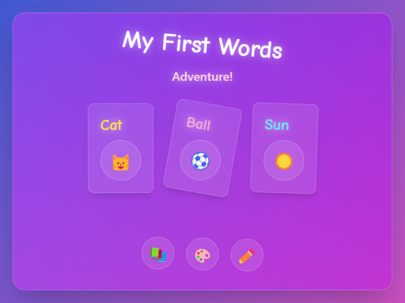 My First Words Adventure